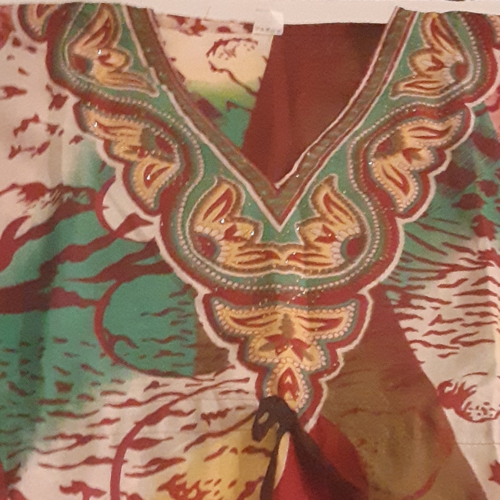 Beautifully Designed Drawstring Short Kaftan - image 6